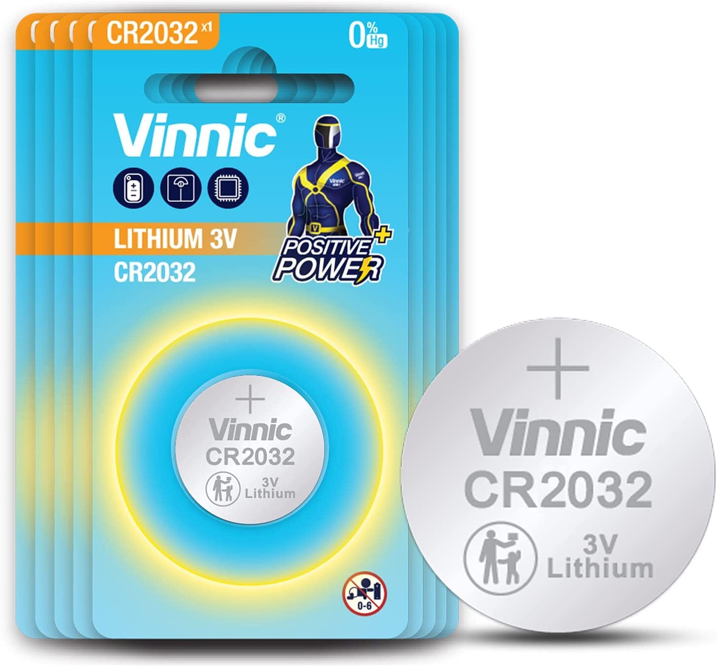 VINNIC BATERIJA 3V CR 2032