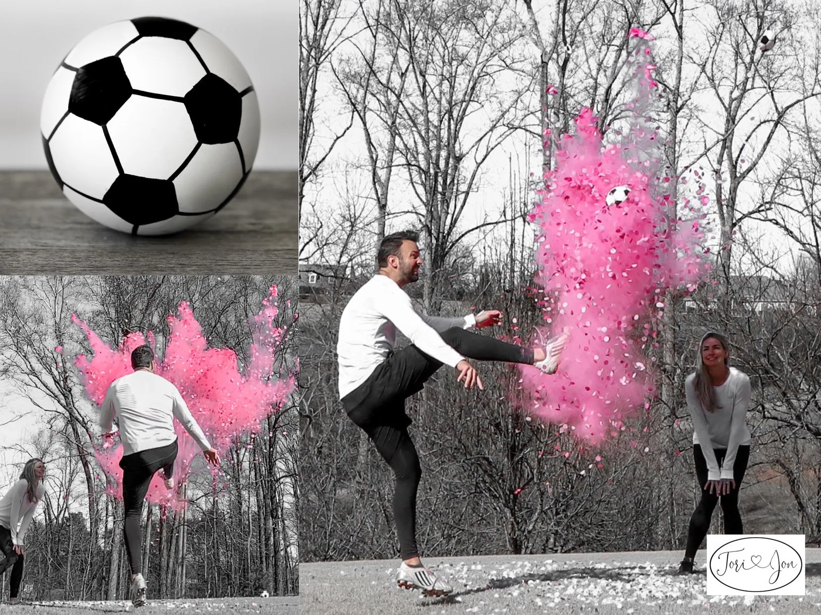 LOPTA GENDER REVEAL-ZENSKA
