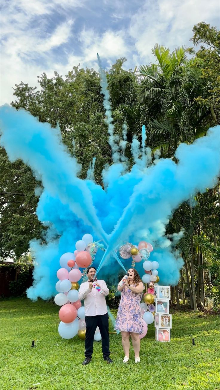 SPREJ GENDER REVEAL XL PLAVA