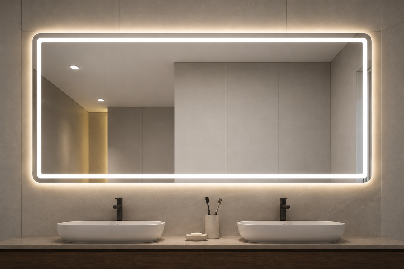LED OGLEDALO - 011 75X100CM