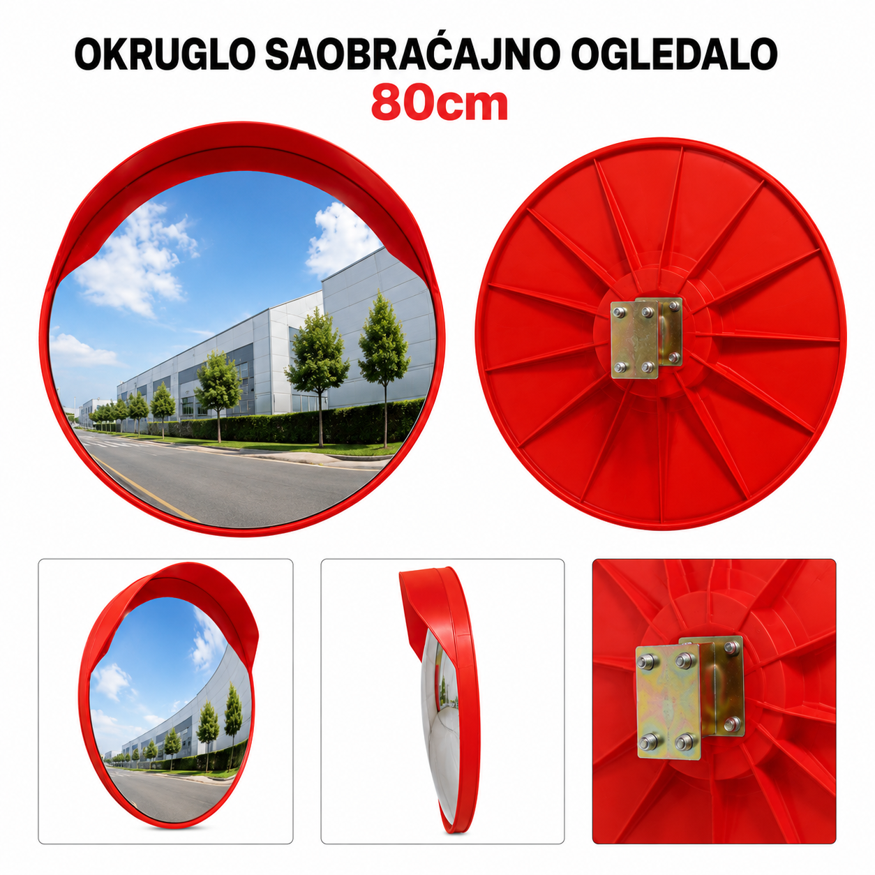 OGLEDALO ULIČNO 80CM