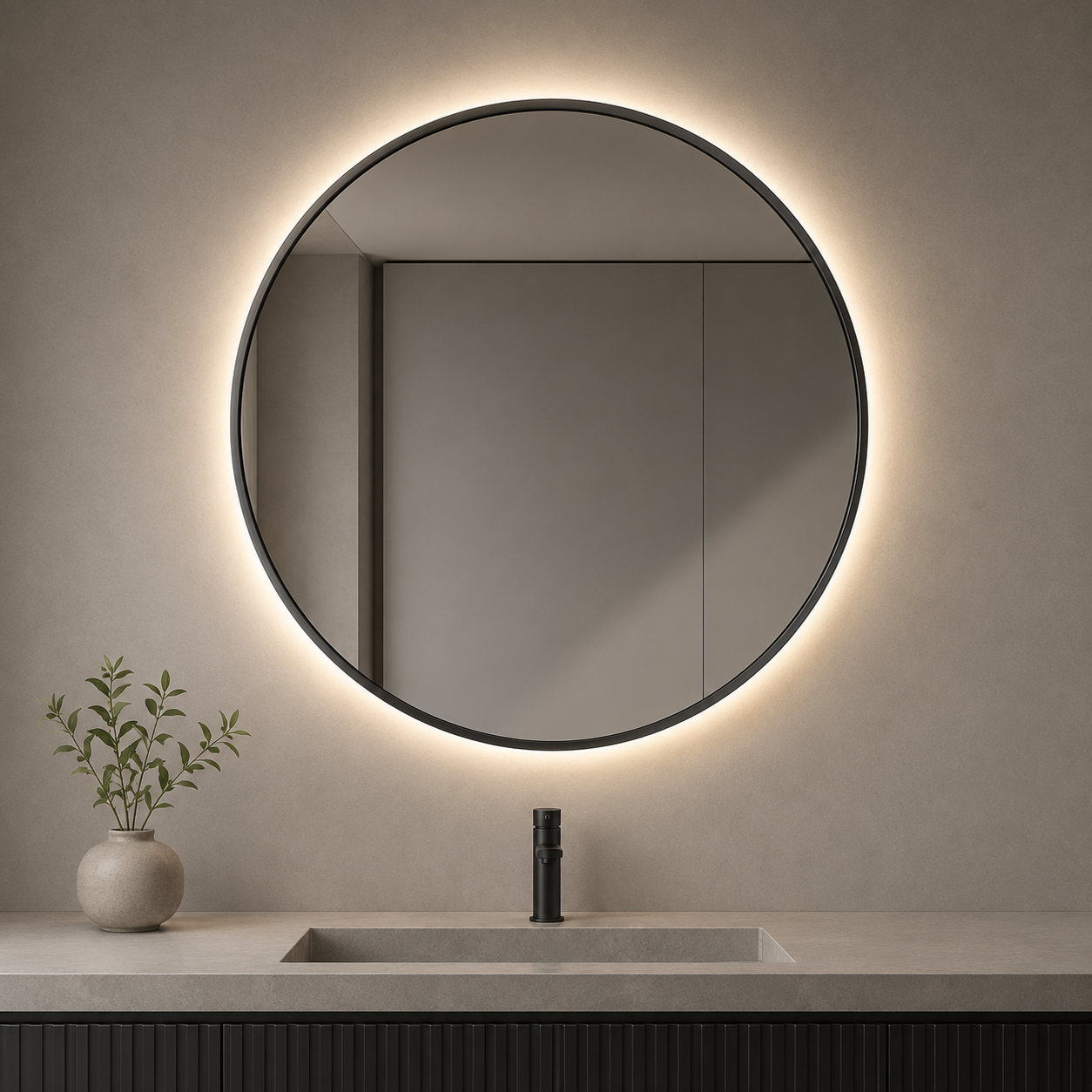LED OGLEDALO S43 60X65CM
