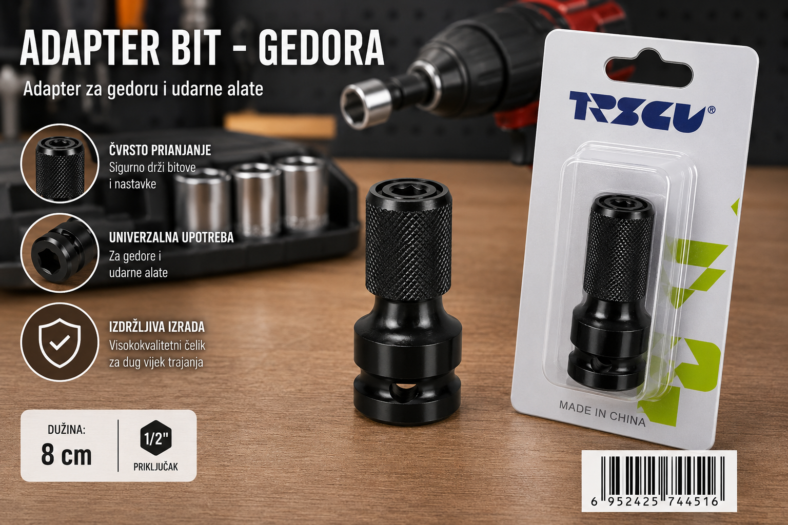 ADAPTER BIT - GEDORA